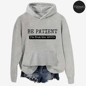 Funny Gen X I'm from the 1900s Hoodie Print Hoodies Casual Fleece Fabric Pullover Hooded Sweatshirt for Women for Men Hoodied Hoodies & Sweaters Daily