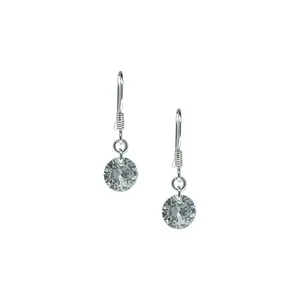 Austrian Crystal Fish Hook Drop Earrings