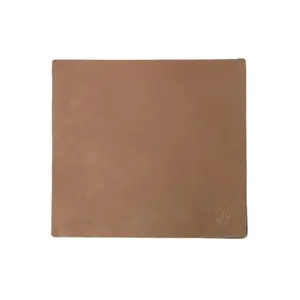 ROYAL Leather Mouse Pad Dark Brown – Non-Slip Genuine Leather Desk Mat for Gaming & Work