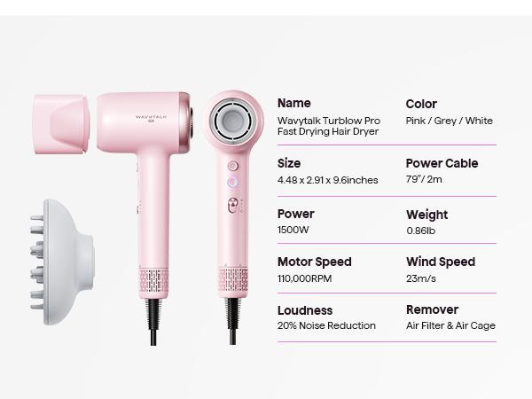 Wavytalk Turblow Pro And Power Wave Set