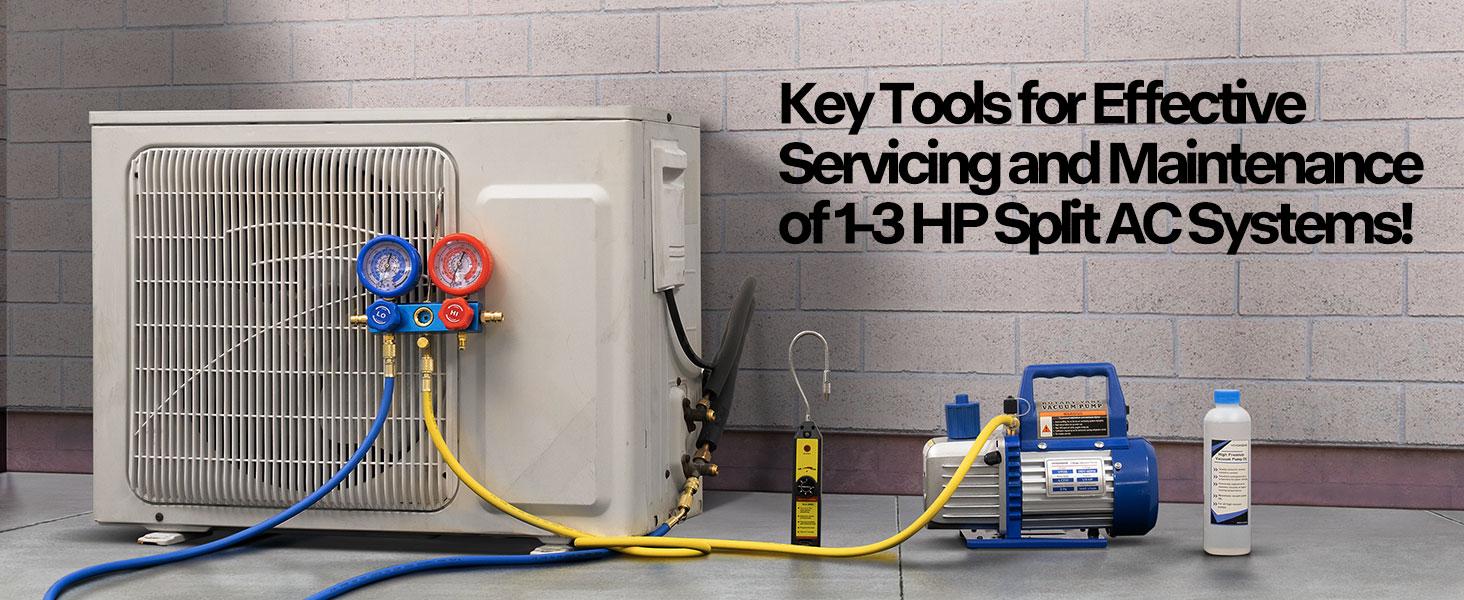 VIVOHOME 110V 1/3 HP 4CFM Single Stage Rotary Vane Air Vacuum Pump and R134a AC Manifold Gauge Set Kit with Leak Detector Carry Bag for HVAC Air Conditioning Refrigeration Recharging ETL Listed VIVOHOME 110V 1/3 HP 4CFM Single Stage Rotary Vane Air Vacuum Pump and R134a AC Manifold Gauge Set Kit with Leak Detector Carry Bag for HVAC Air Conditioning Refrigeration Recharging ETL Listed