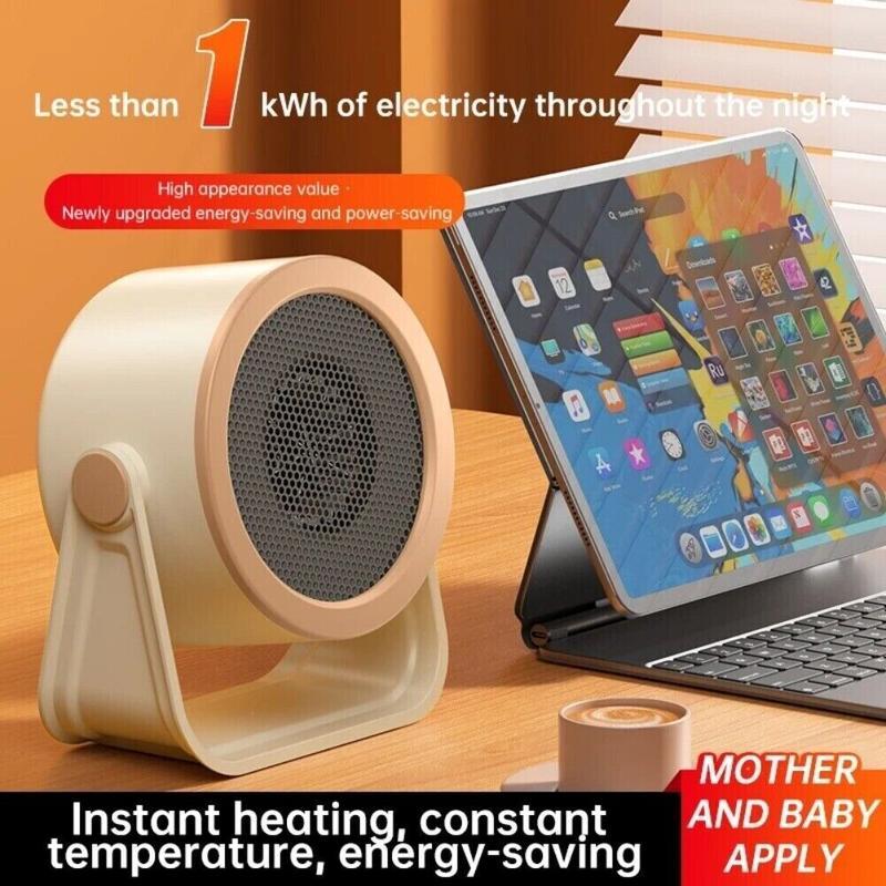 【BougeRV Outdoor & Desktop Portable Heater  2025 New】Hot Air Blower | Mini Radiator | Energy-Efficient Winter Warmer for Home, Office, and Outdoor Adventures