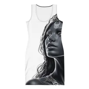 Celtic Woman WIreframe Image - Glam Fitted Dress