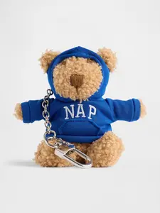 Gap Women's Brannan Bear Nap Hoodie Keychain Charm
