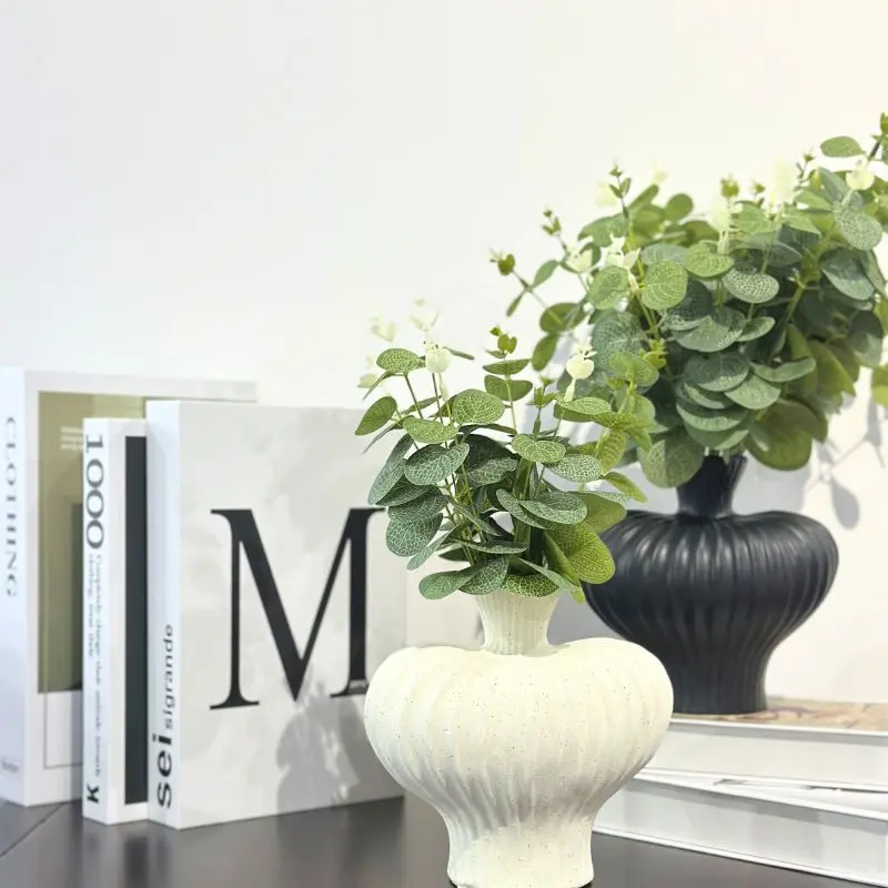 Artificial Eucalyptus Leaves, 20PCS / 40PCS, Evergreen Faux Plants, Artificial Faux Greenery for Home Decor & DIY Wedding Bouquets