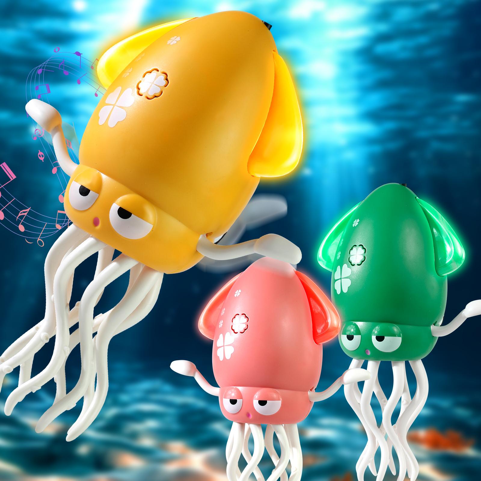 Dancing Squid Toy for Kids - Colorful Lights Catchy Music Fun Wiggles Early Development Toys for Toddlers 0-12 Months Dancing Squid Toy for Kids - Colorful Lights Catchy Music Fun Wiggles Early Development Toys for Toddlers 0-12 Months