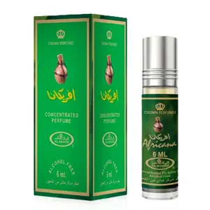 Al Rehab Africana for Unisex Concentrated Perfume Oil Rollerball, 6 Ml