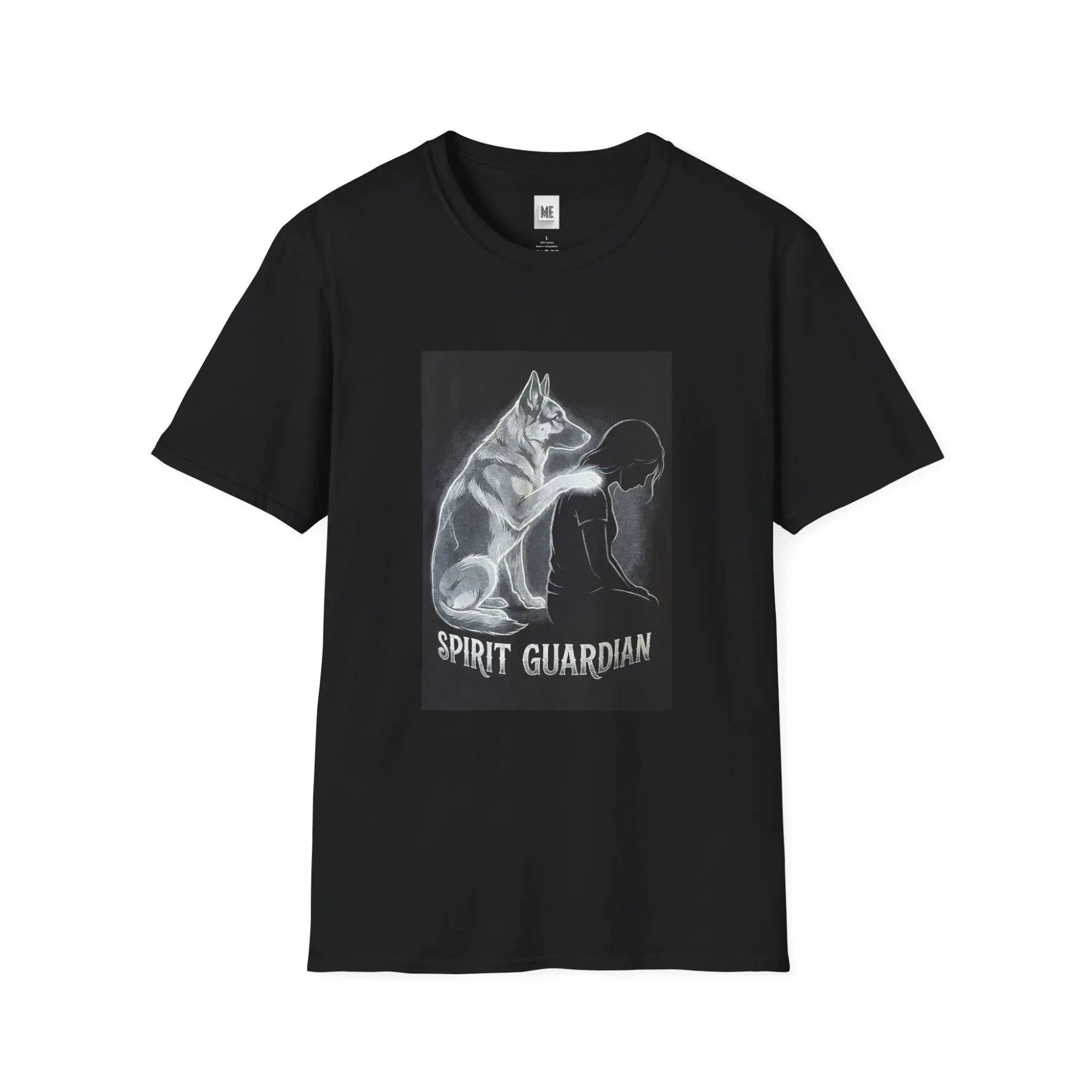 Spirit Guardian Wolf T-Shirt | German Shepard/Husky Spirit Animal Graphic Tee