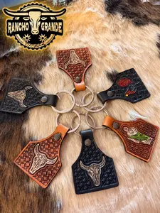 Western KeyChain  / LLavero de Piel Estilo Vaquero