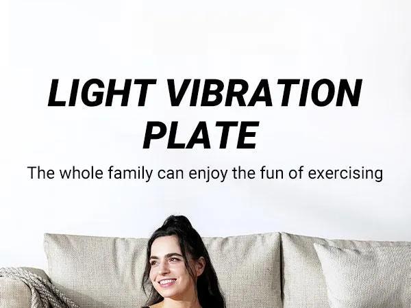 Vibration Plate Exercise Machine, Vibration Plate with Bluetooth and LED Display, Full Body Workout Equipment for Women Men Home Gym