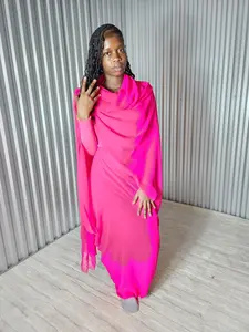 Sudanese Chiffon plain toub thoub lafaya boubou east African lafaya. Picnic dress toub Summer dress