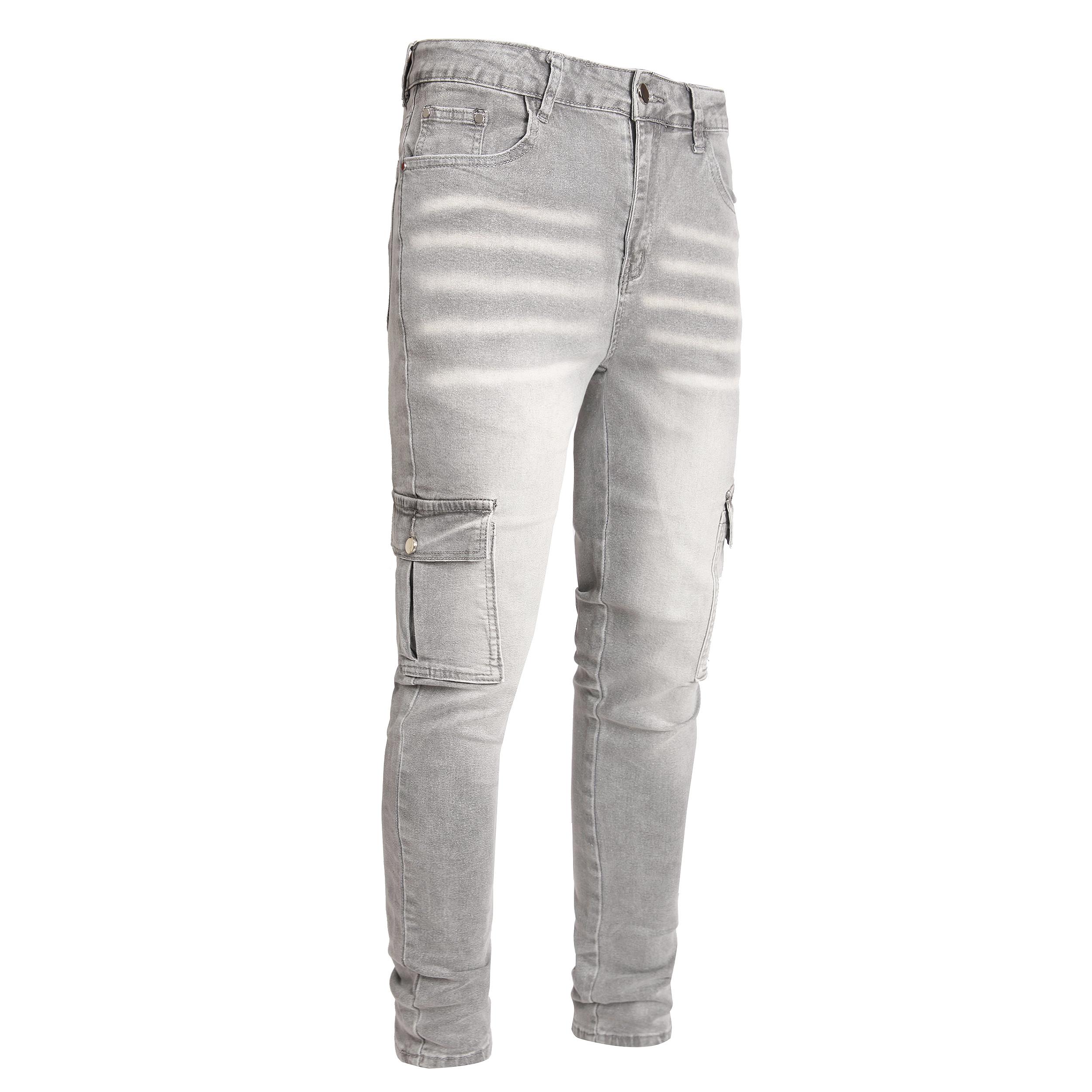 JUNBAOSS Men's Multi Pack Skinny Jeans Stretch Ripped Jeans for Men, Distressed Slim Tapered Leg Fashion Comfort Flex Waist Denim Pants SpringStatements