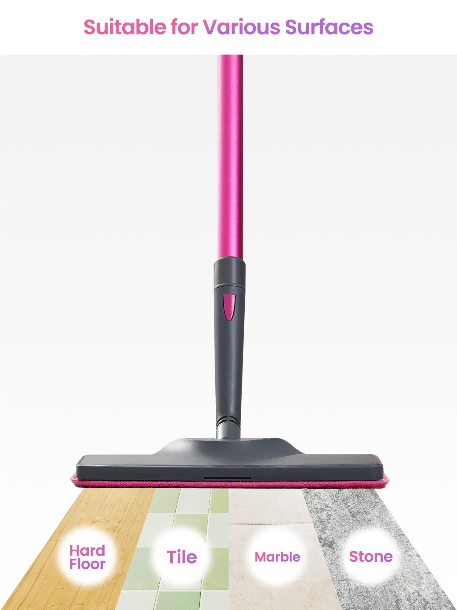 Schenley 6-Pack Microfiber Mop Pads for All-in-One Steam Mop, Washable & Reusable Replacement Pads, Fits Schenley Models SLFCSM064 & SLFCSM063