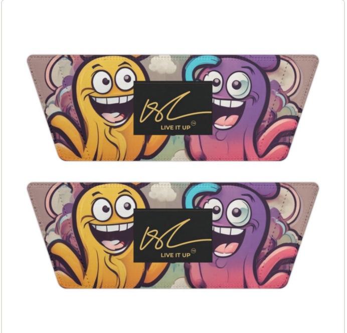 Marx Dublin Limited Edition Cartoon Octopus Sandals : slide into easygoing style with these removable strap sandals / casual footwear that flexes with your day !