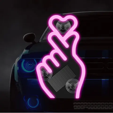 Heart shape hands- Pink