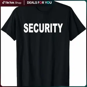 Security Guard - Event Safety - Security Outfit Officer T-Shirt