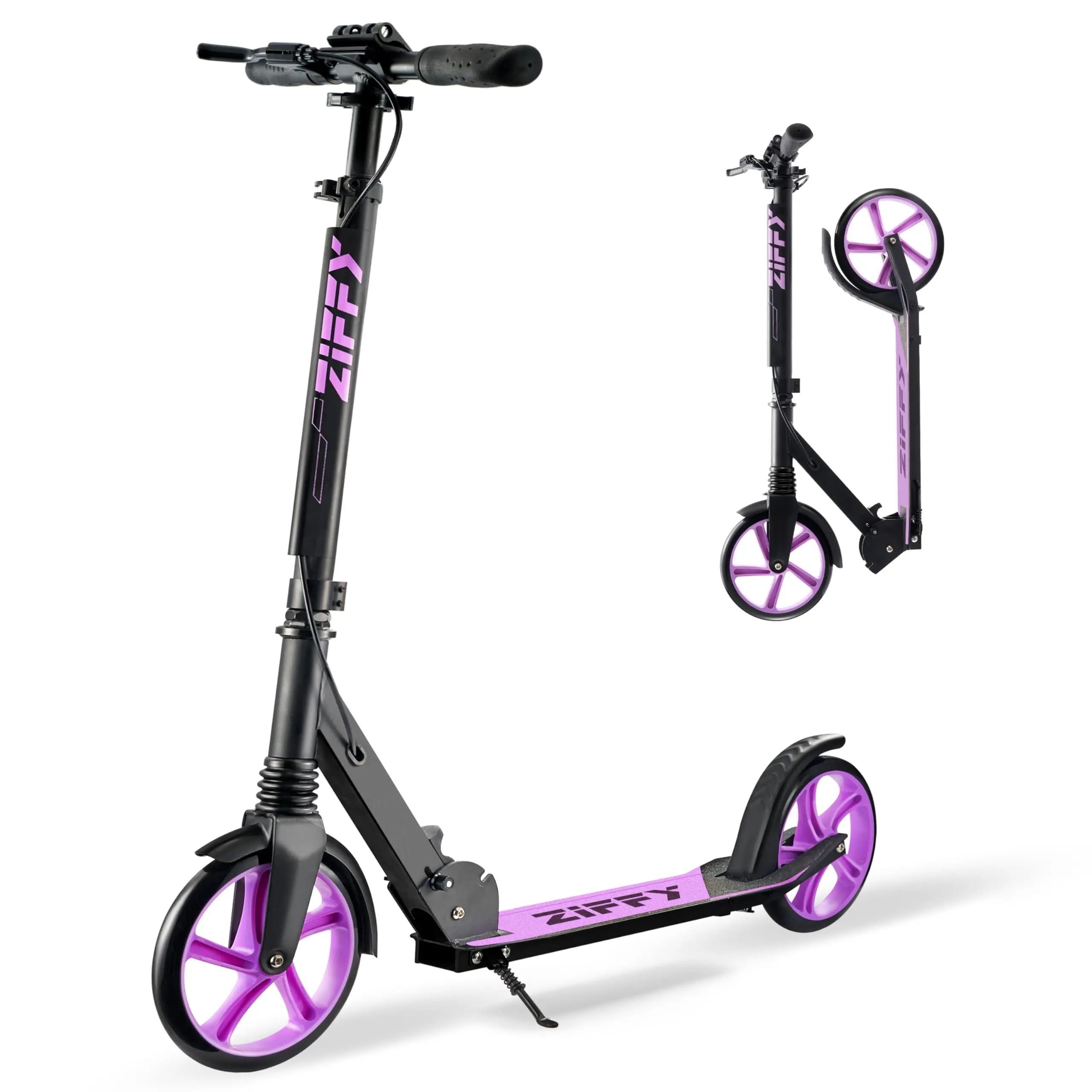 JOVA ZIFFY Scooter for Kids with Hand Brake, Foldable Kick Scooter
