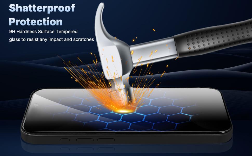 [8 PCS Set] 4 Privacy Screen Protectors with 4 Camera Lens Protectors for iPhone 17 16 15 14 13 12 11 Pro Max, Anti Spy 9H Tempered Glass, Bubble Free, Case Friendly