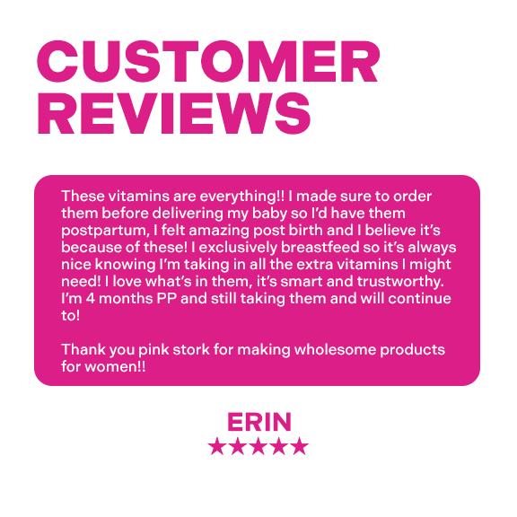 Pink Stork Total Postnatal for Postpartum Women | Capsules or Gummies | 1 Month Supply Multivitamin Liposomal Natural Supplements with Folic Acid B Vitamins & Vitamin C Pink Stork Total Postnatal for Postpartum Women | Capsules or Gummies | 1 Month Supply Multivitamin Liposomal Natural Supplements with Folic Acid B Vitamins & Vitamin C