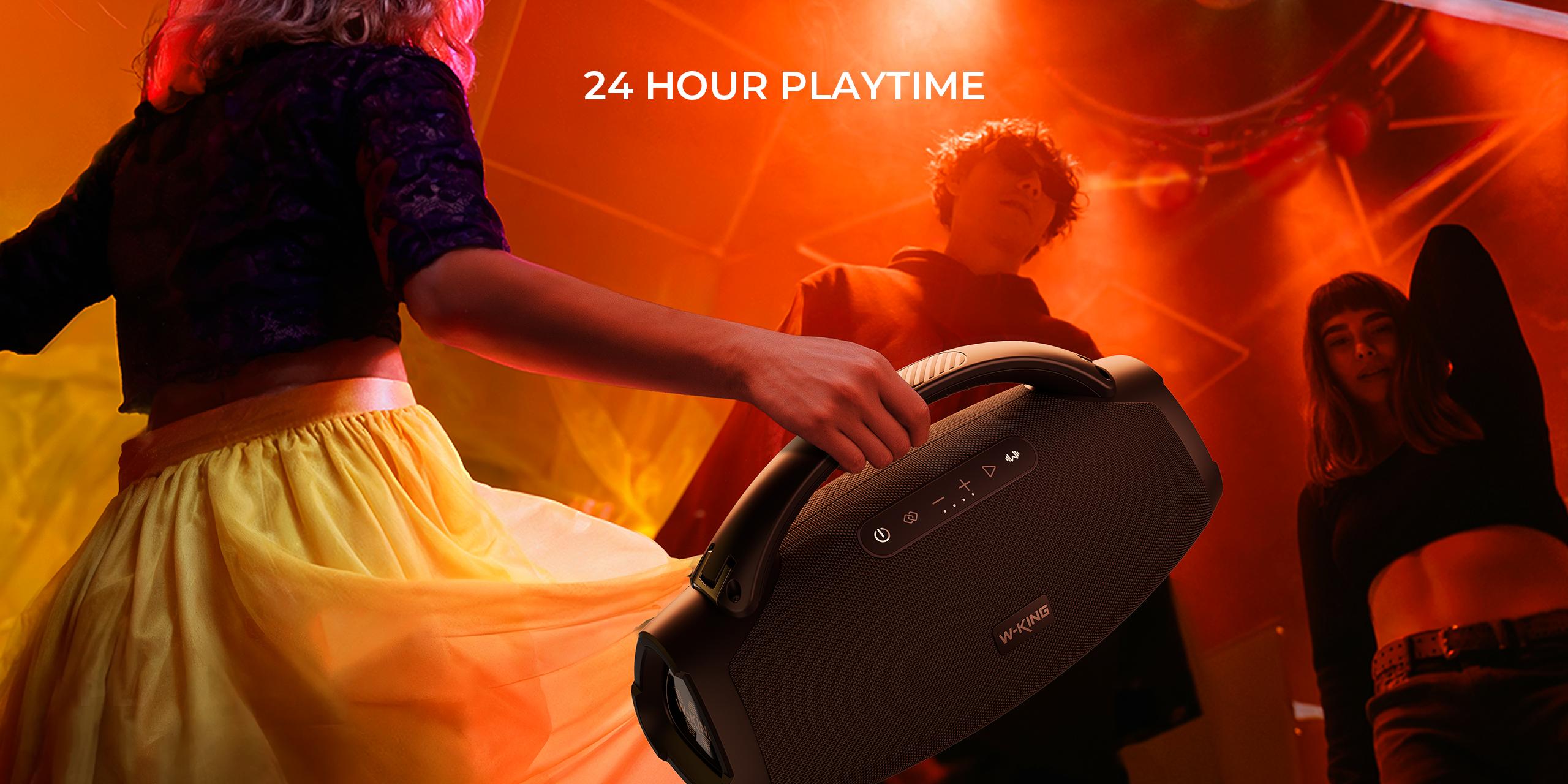 W-KING X20s 140W Powerful Bluetooth Speaker, BT5.4 IPX7 Waterproof Type-C Fast Charge for Outdoor Home Party  Audio