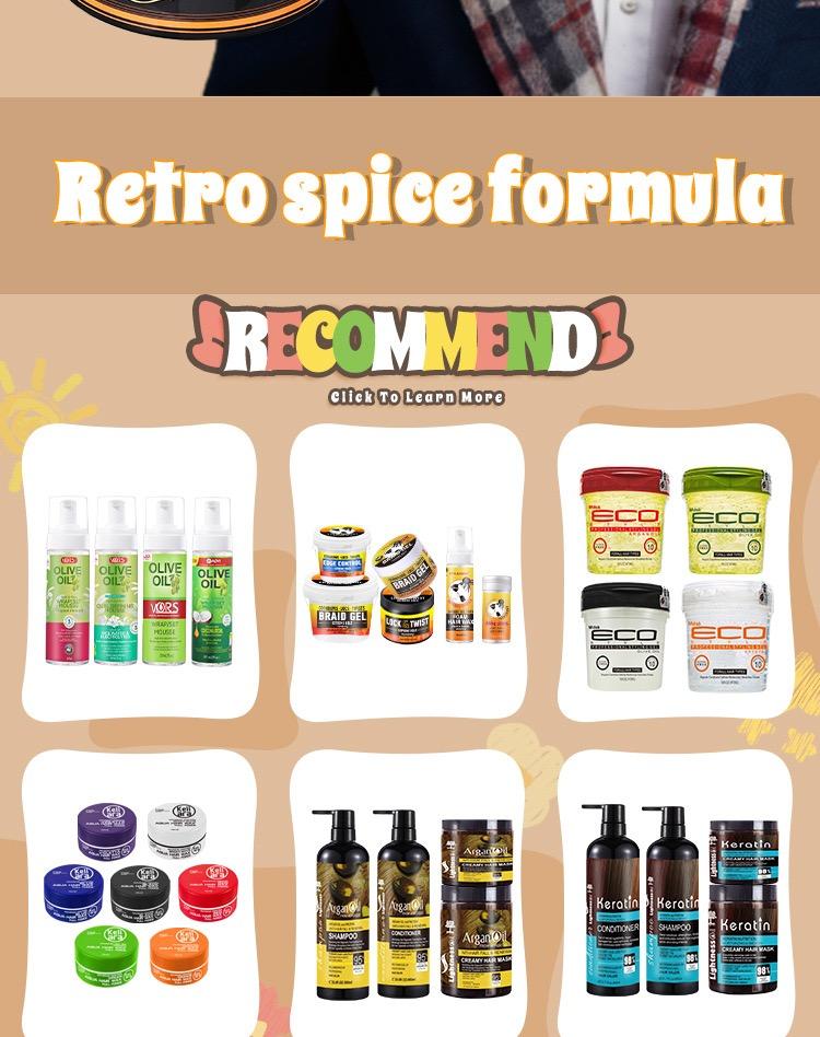 STYLEJIANG Strong Hold Pomade 4oz – Water-Soluble, Long-Lasting Shine, Fresh Scent, Ideal for Curly, Thick, & Stubborn Hair – Men’s Hair Care