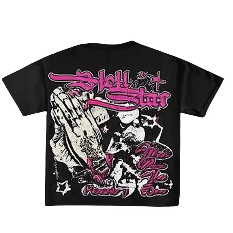 Hellstar Graphic Tee Black/Pink