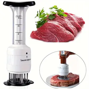 Professional Beef Tenderizer Injector Kit - Flavor Infusion & Moisturizing Tool for Steaks, Chefs Choice for Perfect BBQ & Grilling