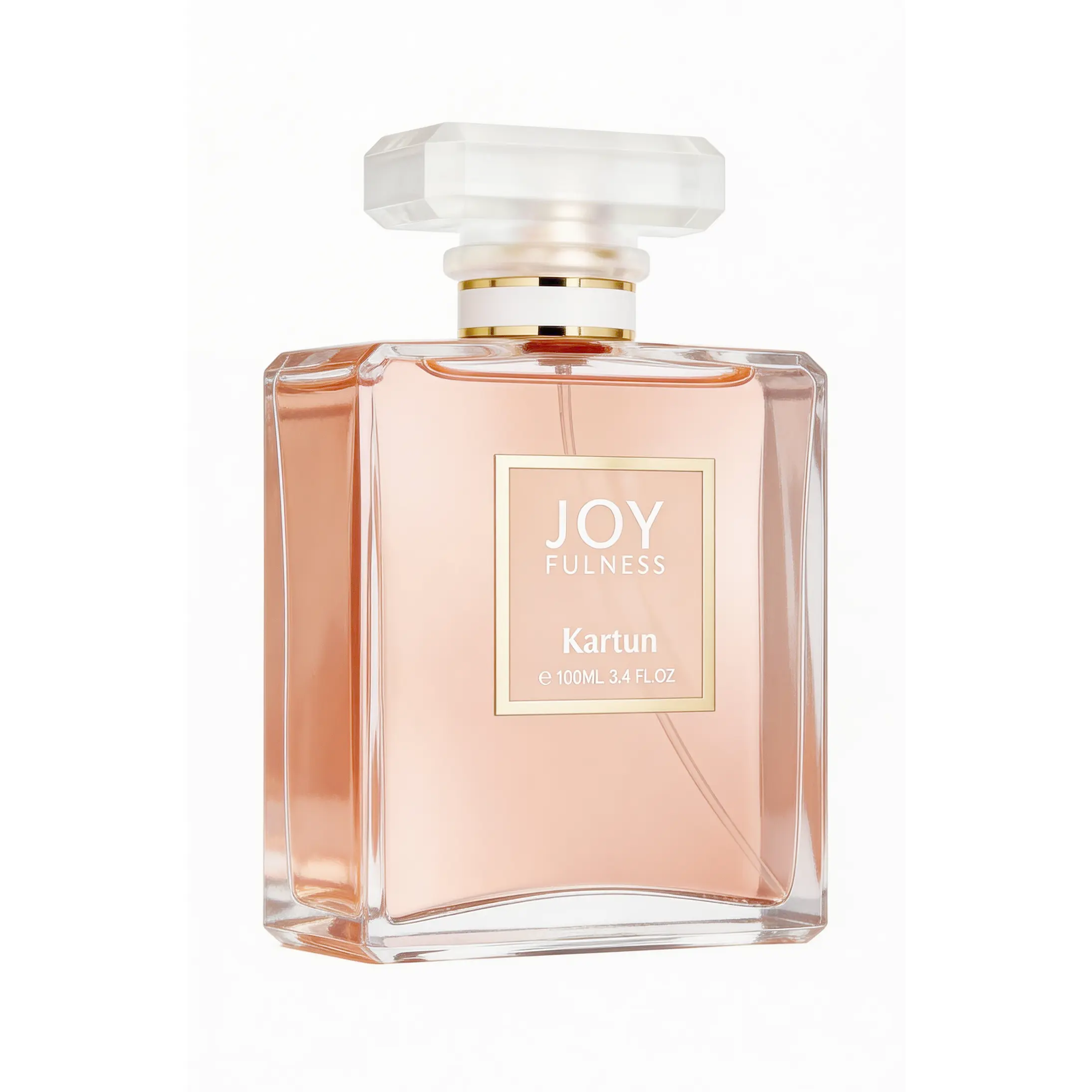 Women's Floral Fruity Amber Musk Eau de Toilette - 100ml/3.4fl oz, Floral Scents, Aromatic Fruity, Amber Citrus, Sweet Fantasy Fragrance, Daily Wear, Date Night Use, Single Item Perfume for Women