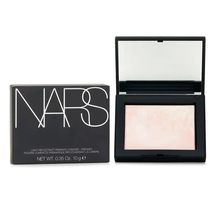 NARS Light Reflecting™ Pressed Prismatic Powder - #Solstice, Rice-Infused Cosmetic Makeup with Synthetic Ingredients & Calcium