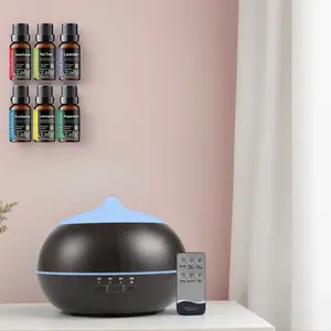 Essential Oil Diffuser 18.6oz, Ultrasonic Aromatherapy Diffuser Mist Humidifiers, Humidifier With 8 Color Lights, 4 Timer Setting, Auto Shut-Off, Office Home Bedroom Living, Large Room jellyfish lamp