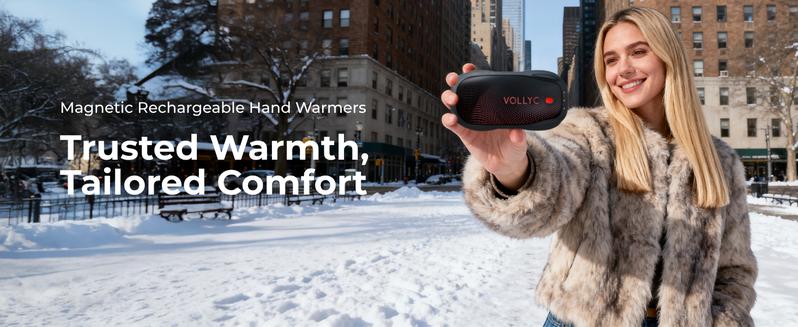 AI Hand Warmers Rechargeable 2 Pack, AI Smart Chips Electric Hand Warmers, 12Hrs Long Safe Heat, Portable Pocket Heater, Gifts for Christmas, Outdoor, Hunting, Golf, Camping Accessories