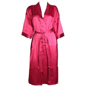 Intimo Women's Silk Kimono Robe