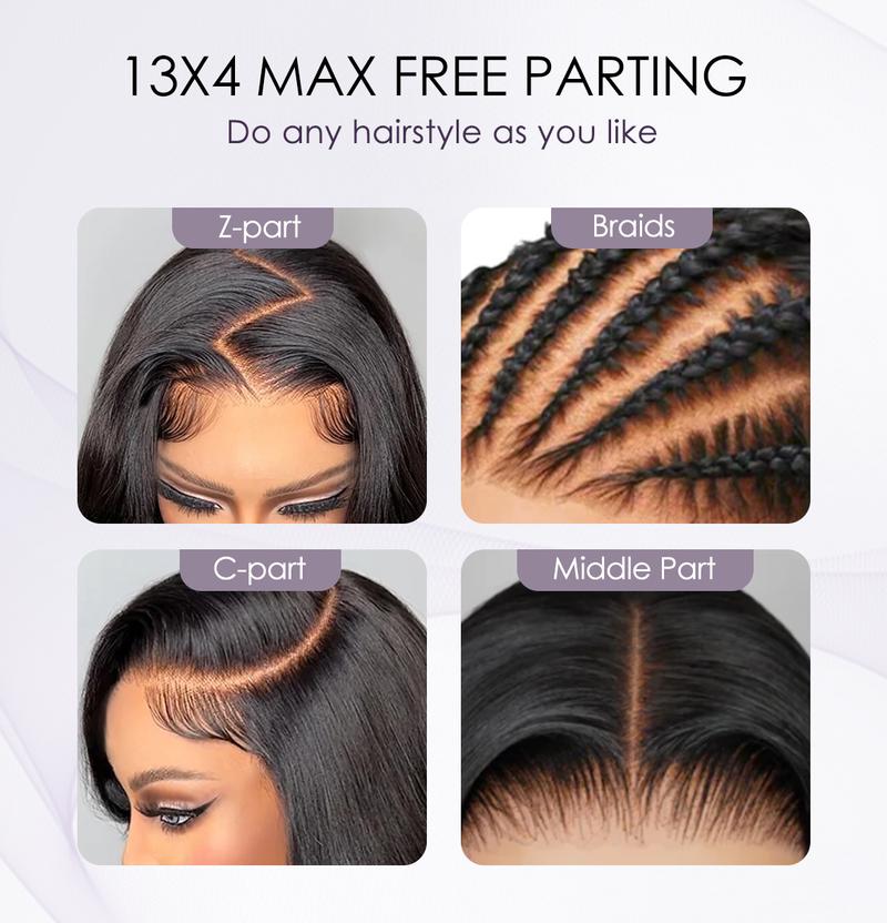 Wavymy Hair Kinky Curly 13x4 Lace Front Short Bob Human Hair Wigs 14 Inch 180% Density