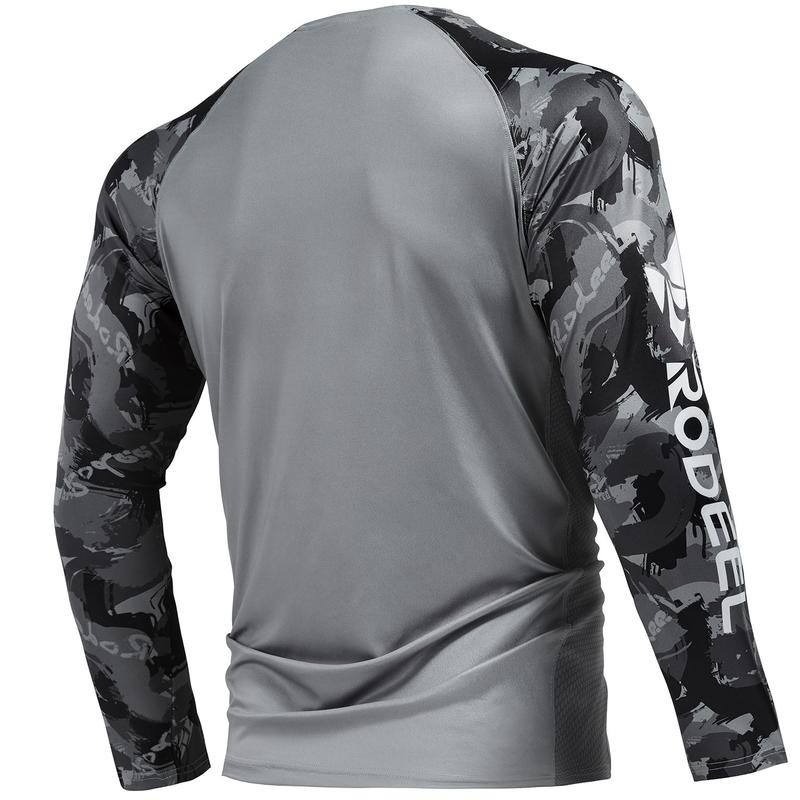 RODEEL 902 Long Sleeve Shirts Men UPF 50+ Sun UV Protection Lightweight Quick Dry Moisture Wicking Breathable Cooling Activewear for Outdoor Sport Gym Workout Hiking Camping Running Fishing Boating Construction Landscaping, Holiday Gift RODEEL 902 Long Sleeve Shirts Men UPF 50+ Sun UV Protection Lightweight Quick Dry Moisture Wicking Breathable Cooling Activewear for Outdoor Sport Gym Workout Hiking Camping Running Fishing Boating Construction Landscaping, Holiday Gift
