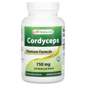 Best Naturals Cordyceps, 750 mg, 120 Vegetarian Capsules