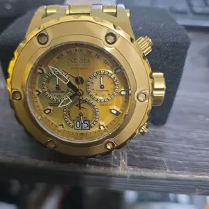 Invicta Reserve Specialty Subaqua 0.3 Carat Diamond Swiss Ronda 8040.N Caliber Men's Watch w/ Mother of Pearl Dial - 52mm, Gold