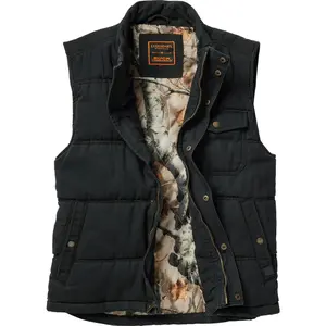 Men's Buck Commander Cabin Creek Quilted Canvas Vest Men's Buck Commander Cabin Creek Quilted Canvas Vest