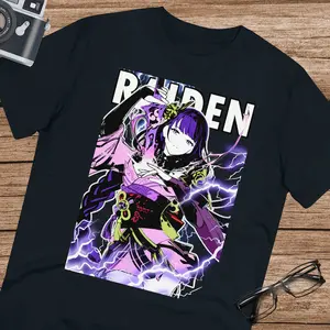 Raiden Shogun Genshin Impact Shirt: Unisex Ultra Cotton Tee