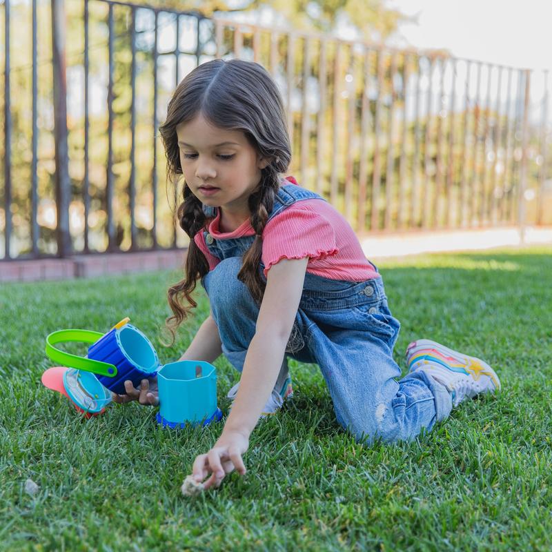 Educational Insights GeoSafari Jr Rocknoculars Collect & Observe Rocks with 3x Magnification Eyepiece for Kids Ages 4+ STEM Toy for Early Geology Exploration