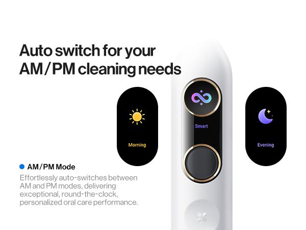 usmile Y20 PRO AI Powered Electric Toothbrush, Personalized Cleaning with 25x More Plaque Removal and 90-Day Battery Life