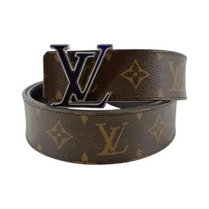 Louis Vuitton Reversible Brown Monogram Belt - Lightly Worn