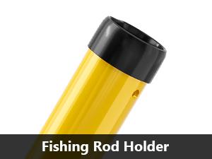 Bonnlo Beach Fishing Cart, Beach Wagon Trolley with 11" Big NO-Flat Airless Tires, Foldable Beach Trailer with Large Cargo Basket, 550 lbs Load Capacity, 8 Fishing Rods Holder, Durable Oxford Bag