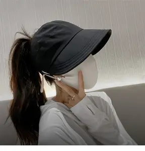 Summer Sun Hat for Women, Outdoor UV Protection, Quick-Dry Sun Hat, Half-Top Baseball Cap, Sun and Fisherman Hats