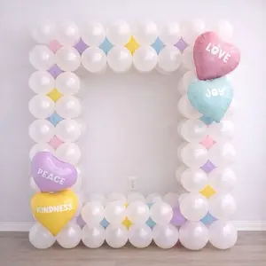 DIY Balloon Photo Frame Kit | Luxury Pastel Balloon Backdrop with Full Tutorial