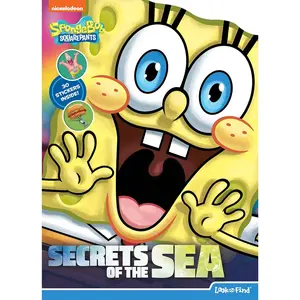 SpongeBob SquarePants - Look and Find Activity Book with 30 Bonus Stickers - PI Kids Paperback – September 22, 2020