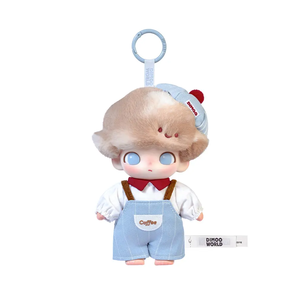 POP MART DIMOO Crush on Coffee Series-Vinyl Plush Blister Pack,Surprise Gift