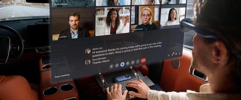 Rokid Joy Pack (AR Max Glasses & Station), Play While Charging, Smart Glasses with Google Play, 360" Micro-OLED Display, Compatible with Steam Deck