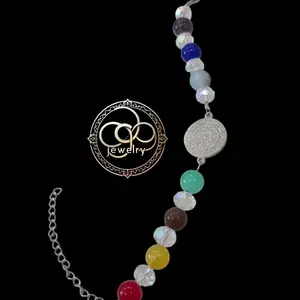 Sello de Salomon o Sello de los 7 arcangeles, 7 chakras bracelet