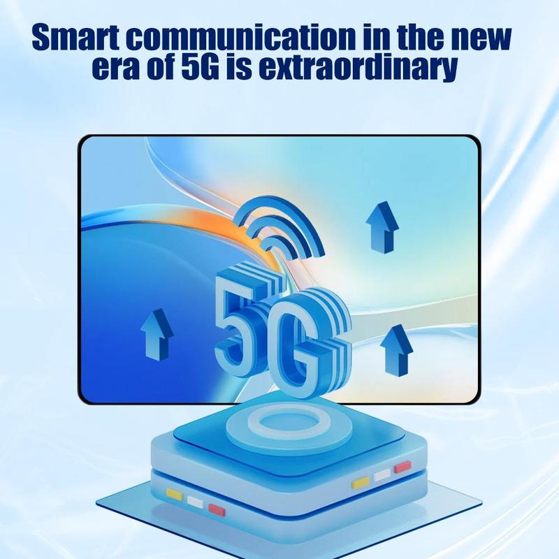 2025 upgraded 10.1-inch Android tablet - 32GB storage, 5000mAh battery, dual SIM, 5MP+13MP camera, tablet with keyboard, mouse, stylus and case