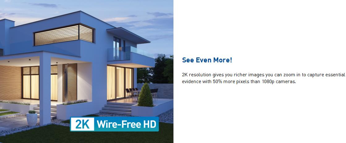 Swann AllSecure4K Wireless Security Kit with 3X Wire-Free Cameras & NVR Tower